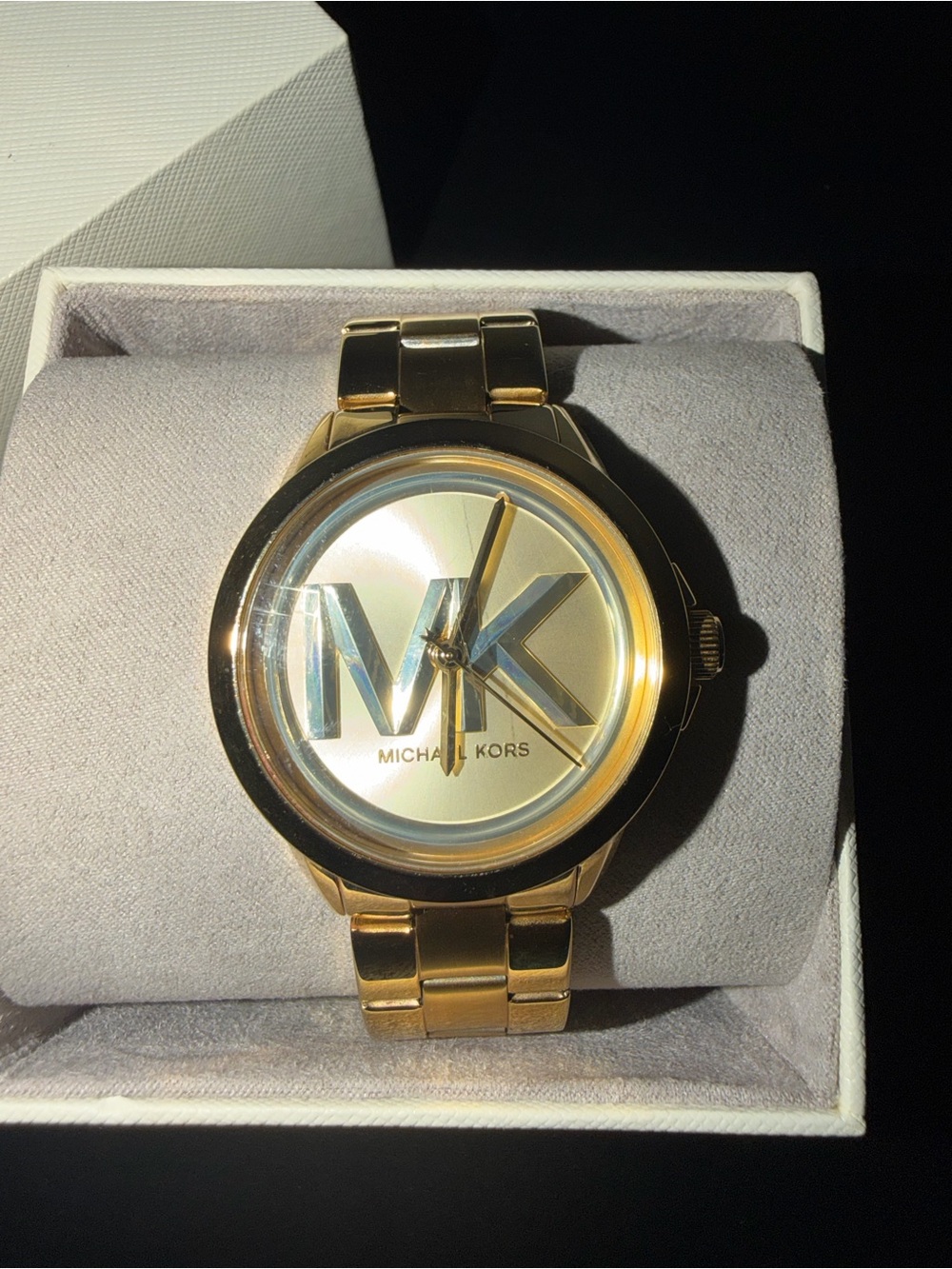 Michael Kors MK-7317 Gold-Tone Watch